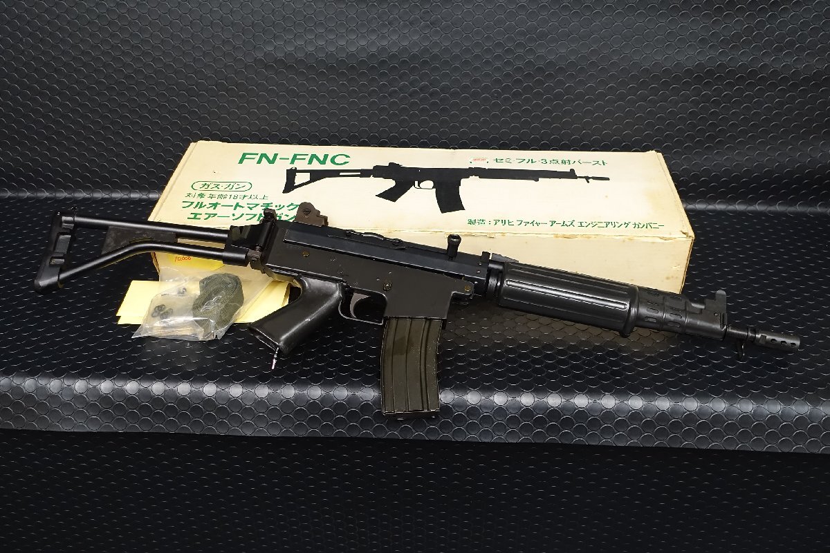 アサヒファイアーアームズ 　FN-FNC　 フルオートマチック　BV式 ガスガン　ジャンク品