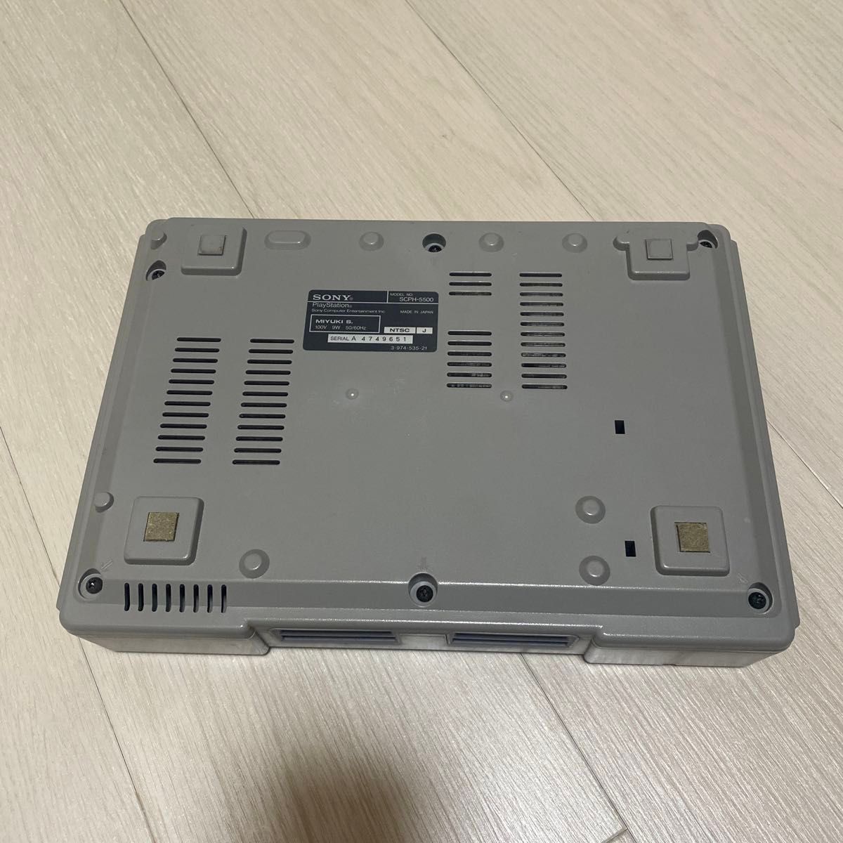 動作良好　SONY プレイステーション PS1 本体　中古