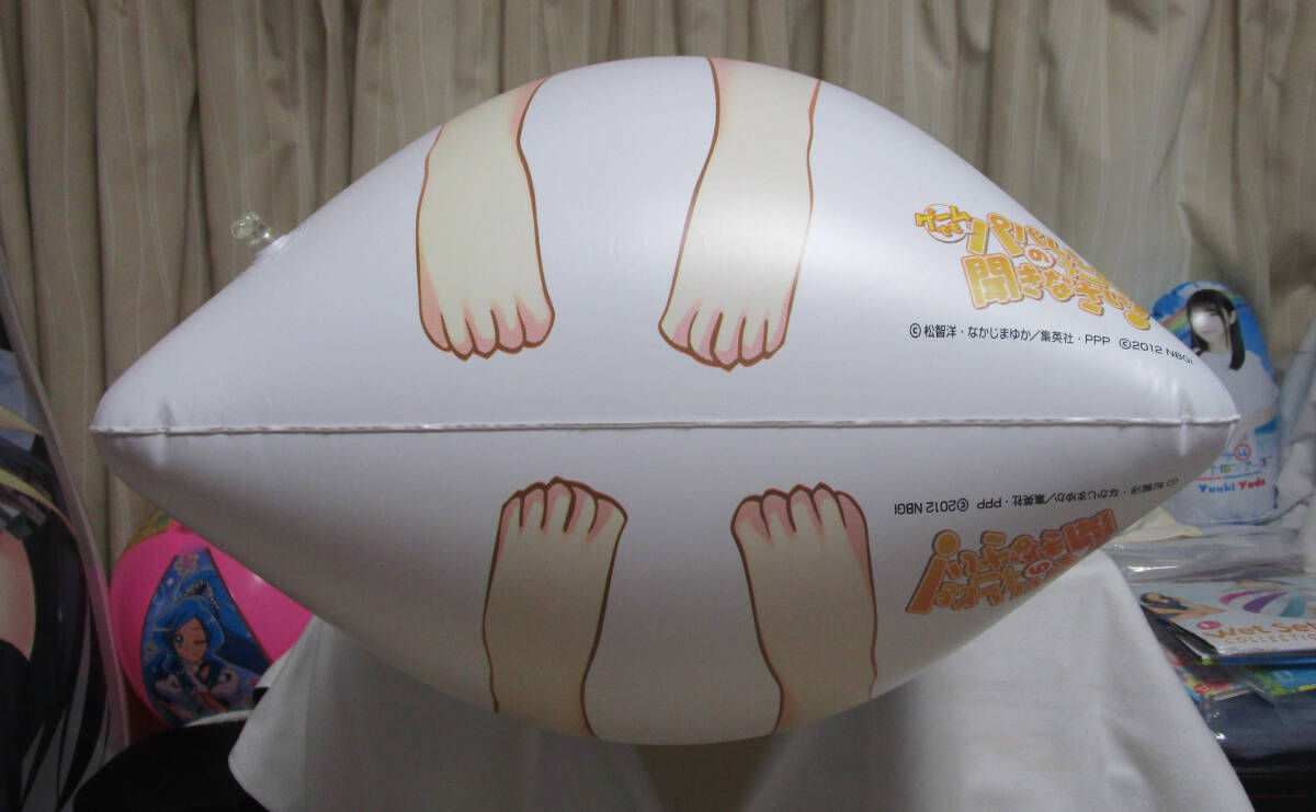 [ A180 ] rare article air vinyl * super elasticity soft life-size air cushion * small bird ...** very soft float beach ball 