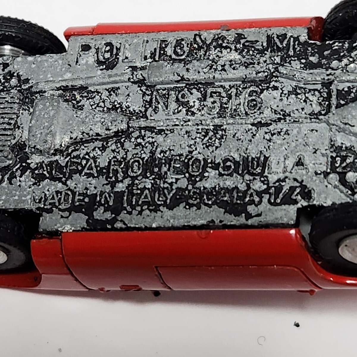 希少 レア ミニカー POLITOYS M ALFALOMEO GIULIA ITALY 1/43 No.516 ポリトイズ Mアルファロメオ ジュリア イタリア製 レッド - 乗用車 希少 レア ミニカー POLITOYS M ALFALOMEO GIULIA ITALY 1/43 No.516 ポリトイズ Mアルファロメオ ジュリア イタリア製 レッド - 乗用車