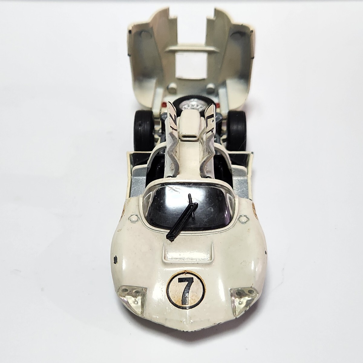  rare rare minicar SOLIDO CHAPARRAL 2D REF153-1/43-11/67 MADE IN FRANCE Solido car palaru France made white 7 total length 10cm