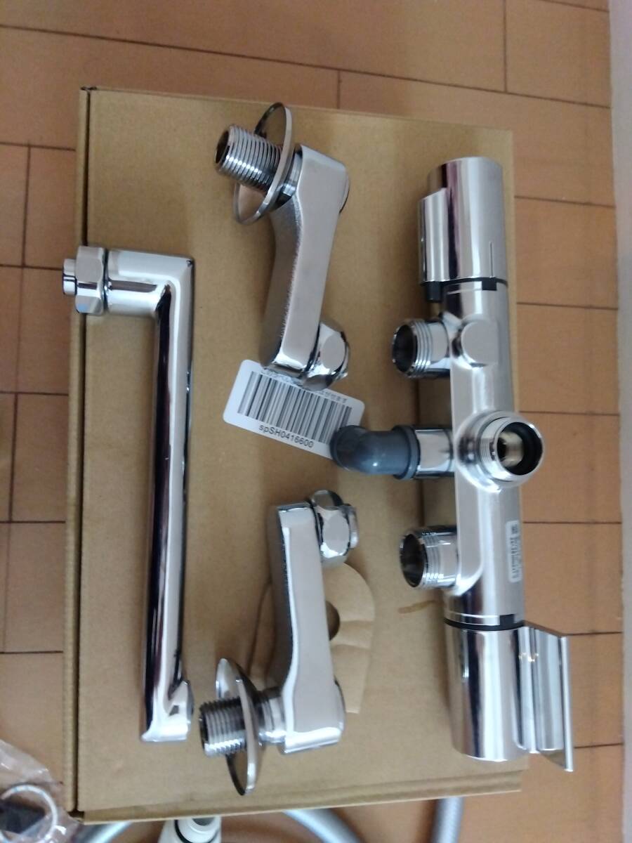 SANEI サーモシャワー混合栓 約40%節水シャワー 極細水流 断熱 SANEI サーモシャワー混合栓 約40%節水シャワー 極細水流 断熱