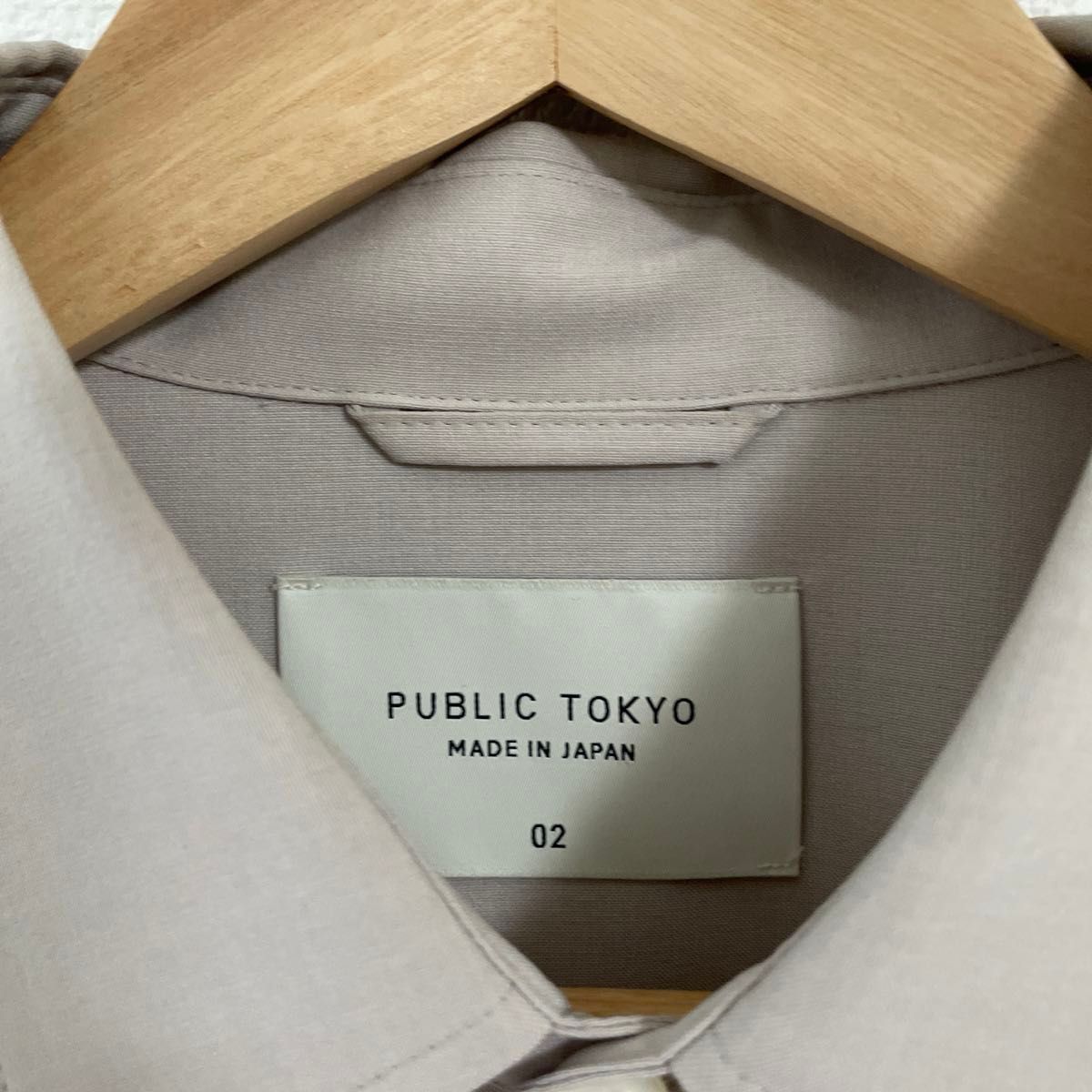 PUBLIC TOKYO シャツ ブラウス コンフォートリラックスシャツ