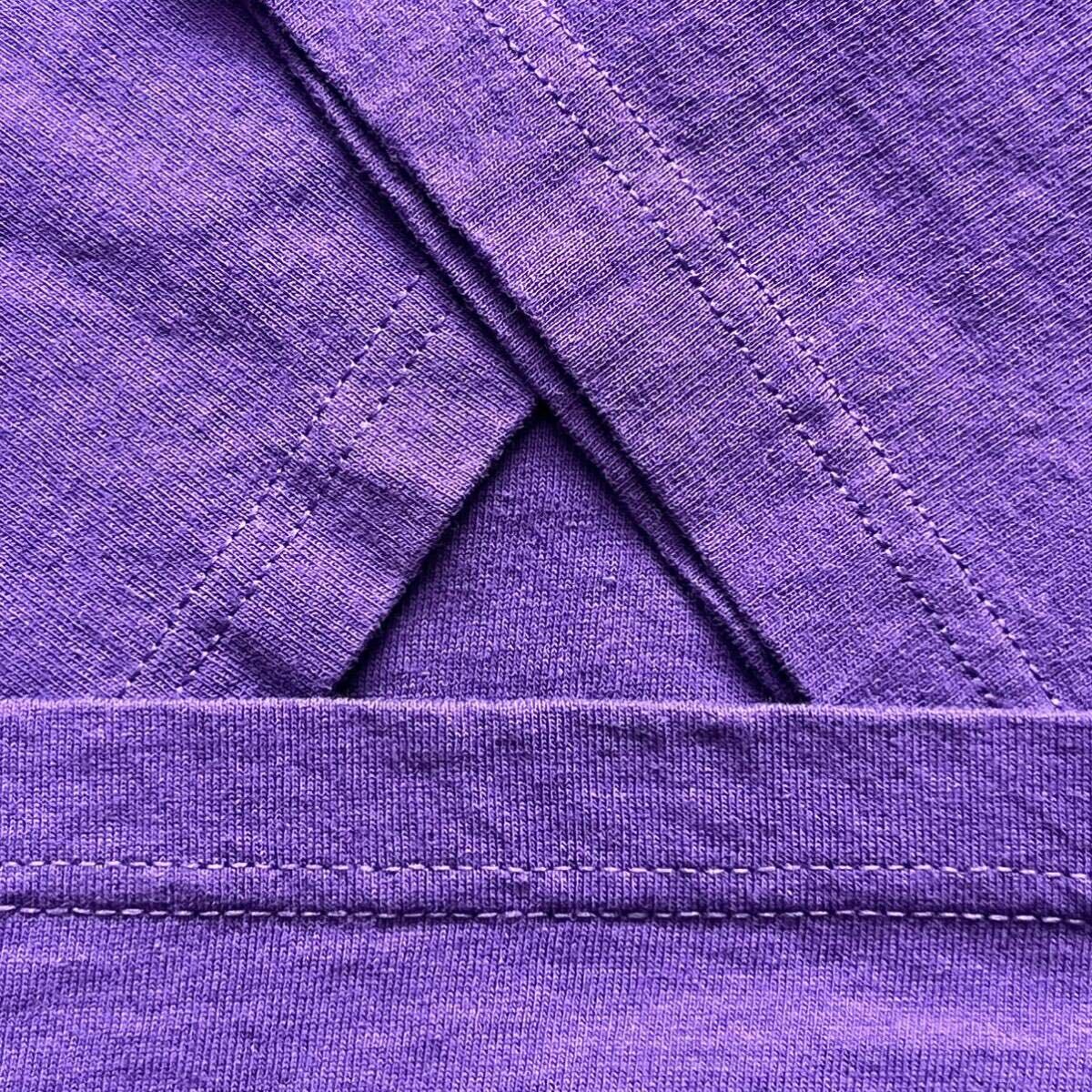 リーボック Reebok ベクターロゴ 半袖Tシャツ XLサイズ 古着 紫 パープル 綿 コットン 送料込