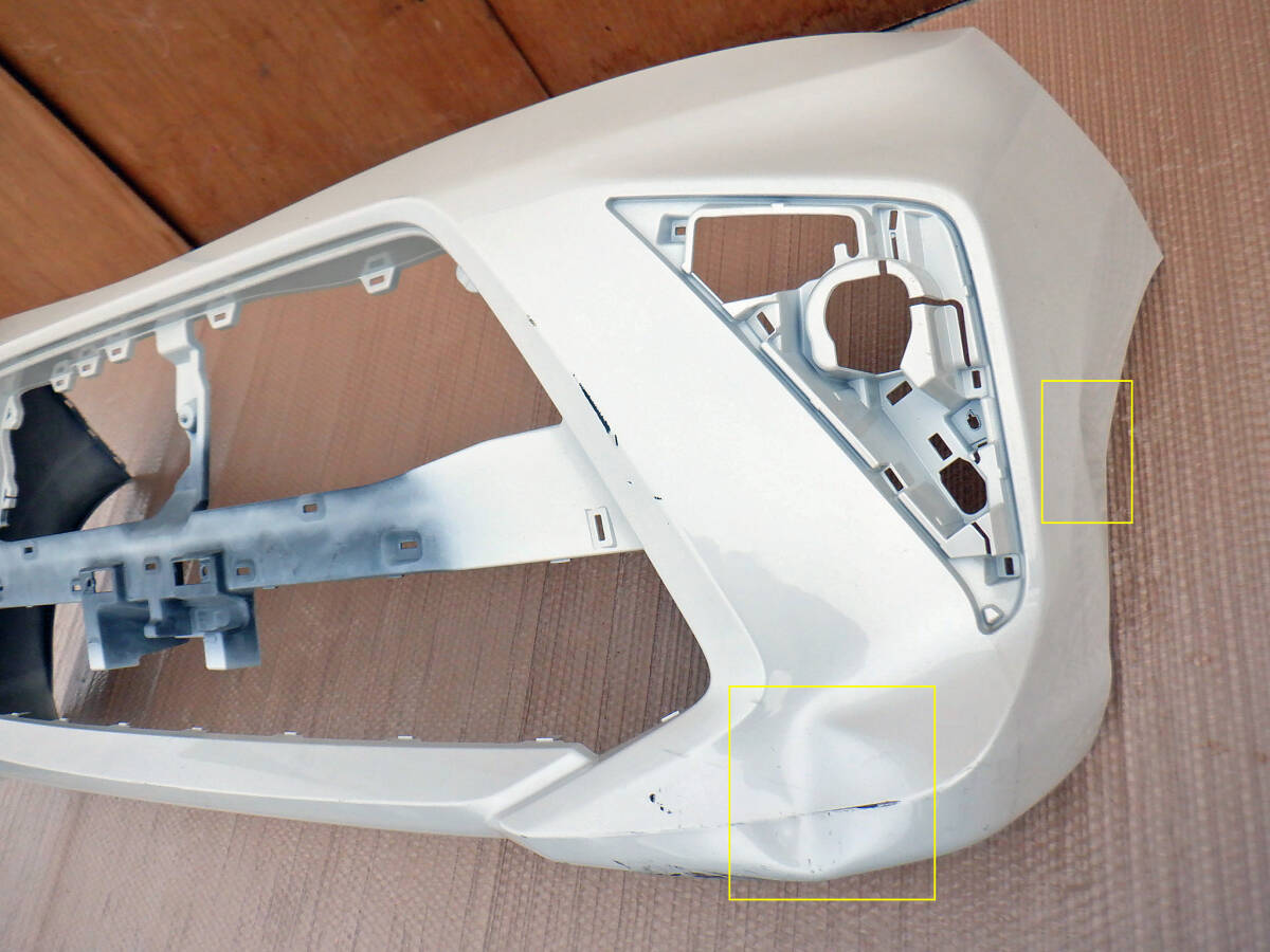 トヨタ M900A M910A 後期 ルーミー 純正フロントバンパー 52119-B1440 バンパー パール W24_画像3