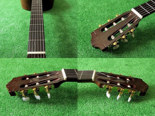 即決 YAMAHA クラシックギター トップ単板 ヤマハ製ナイロン弦ガットギター CG-150CA 新品クラギケース付属の画像6