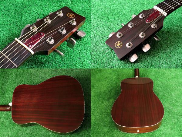 即決 YAMAHA FG-240 日本製アコースティックギター グリーンラベル 1970年代ヤマハ製オールドフォークギター アコギ用ハードケース付属の画像7