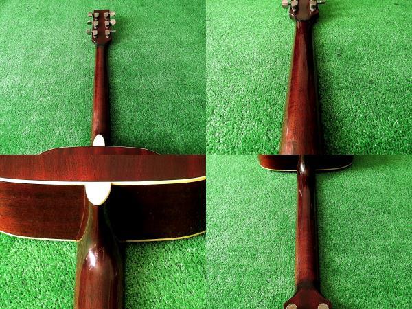 即決 YAMAHA FG-240 日本製アコースティックギター グリーンラベル 1970年代ヤマハ製オールドフォークギター アコギ用ハードケース付属の画像8