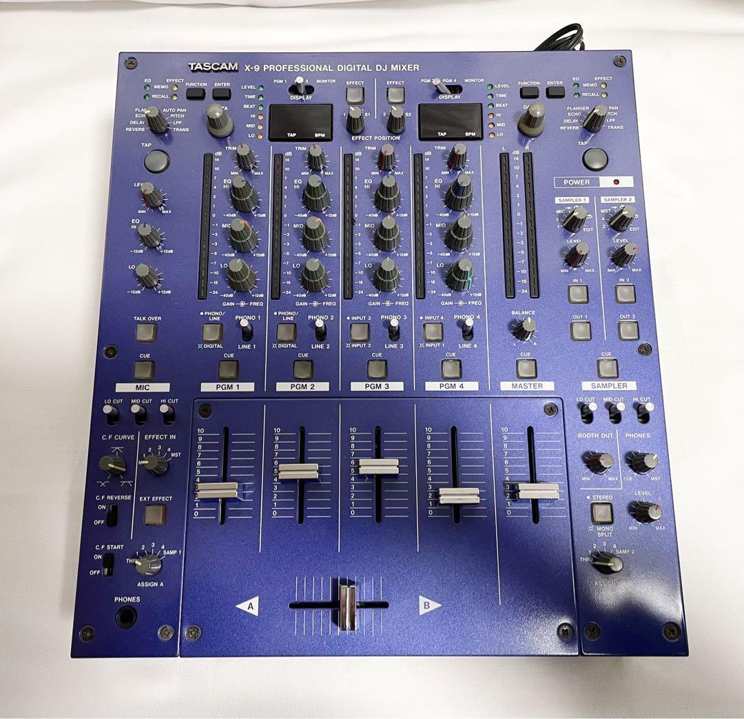 【美品】TASCAM X-9 DJ デジタルミキサー 多機能DJ MIXER