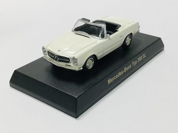 ●MKA085 サークルKサンクス限定 京商 メルセデスベンツミニカーコレクション Mercedes-benz 280SL 白 1/64 箱無しの画像2