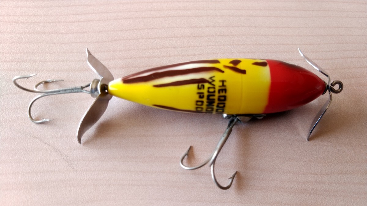 OLD  HEDDON   WOUNDED SPOOK   オールド  ヘドン  ウンデッドスクープ  SMBR  ヒネリペラの画像5