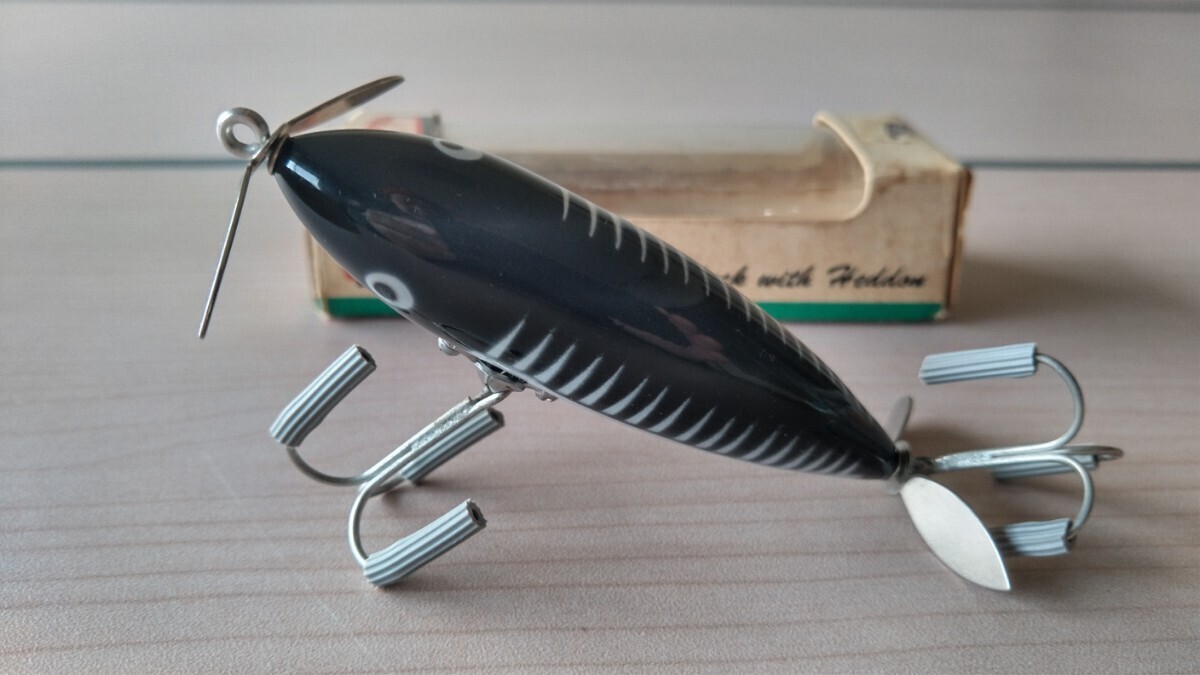 OLD  HEDDON   WOUNDED SPOOK   オールド  ヘドン  ウンデッドスクープ  XBW  直ペラ 箱付き  未使用の画像4