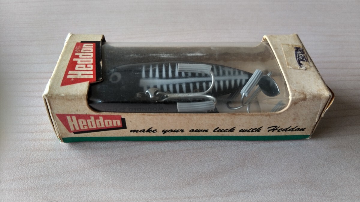 OLD  HEDDON   WOUNDED SPOOK   オールド  ヘドン  ウンデッドスクープ  XBW  直ペラ 箱付き  未使用の画像3