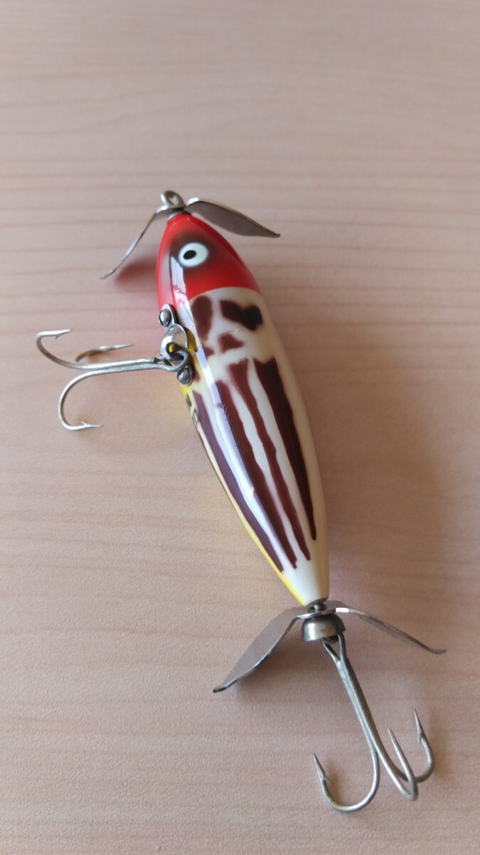 OLD  HEDDON   WOUNDED SPOOK   オールド  ヘドン  ウンデッドスクープ  SMBR  ヒネリペラの画像3