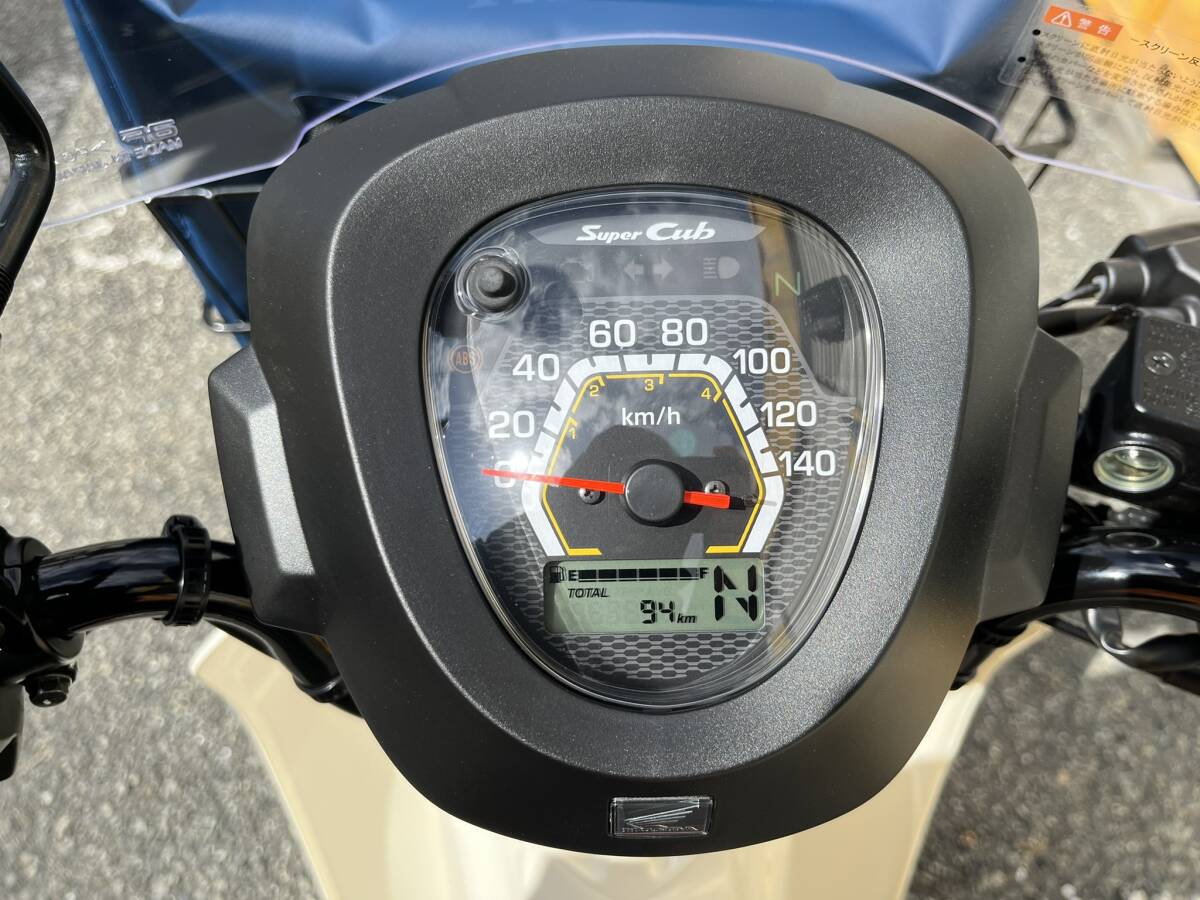 【1円スタート 引き取り限定】走行94KM カブプロ110 JA61 スーパーカブ110 整備手帳おまけ 日本製カブの画像8