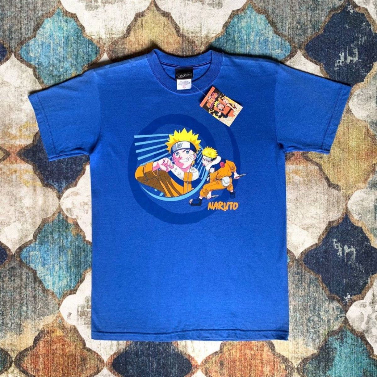【激レア】 Naruto公式 デッドストック Tシャツ 当時物 Lサイズ