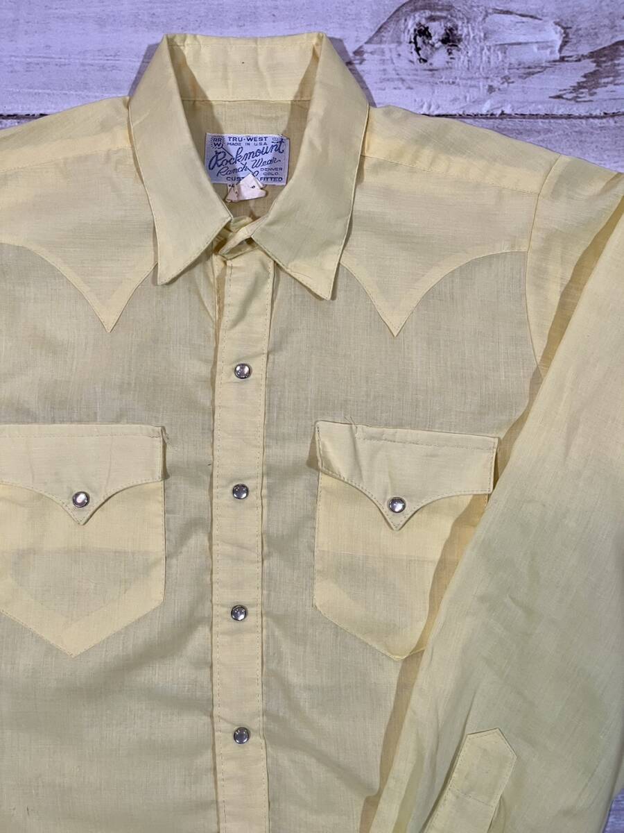 ROCKMOUNT ロックマウント ウエスタンシャツ USED Western Shirt　OTU-12