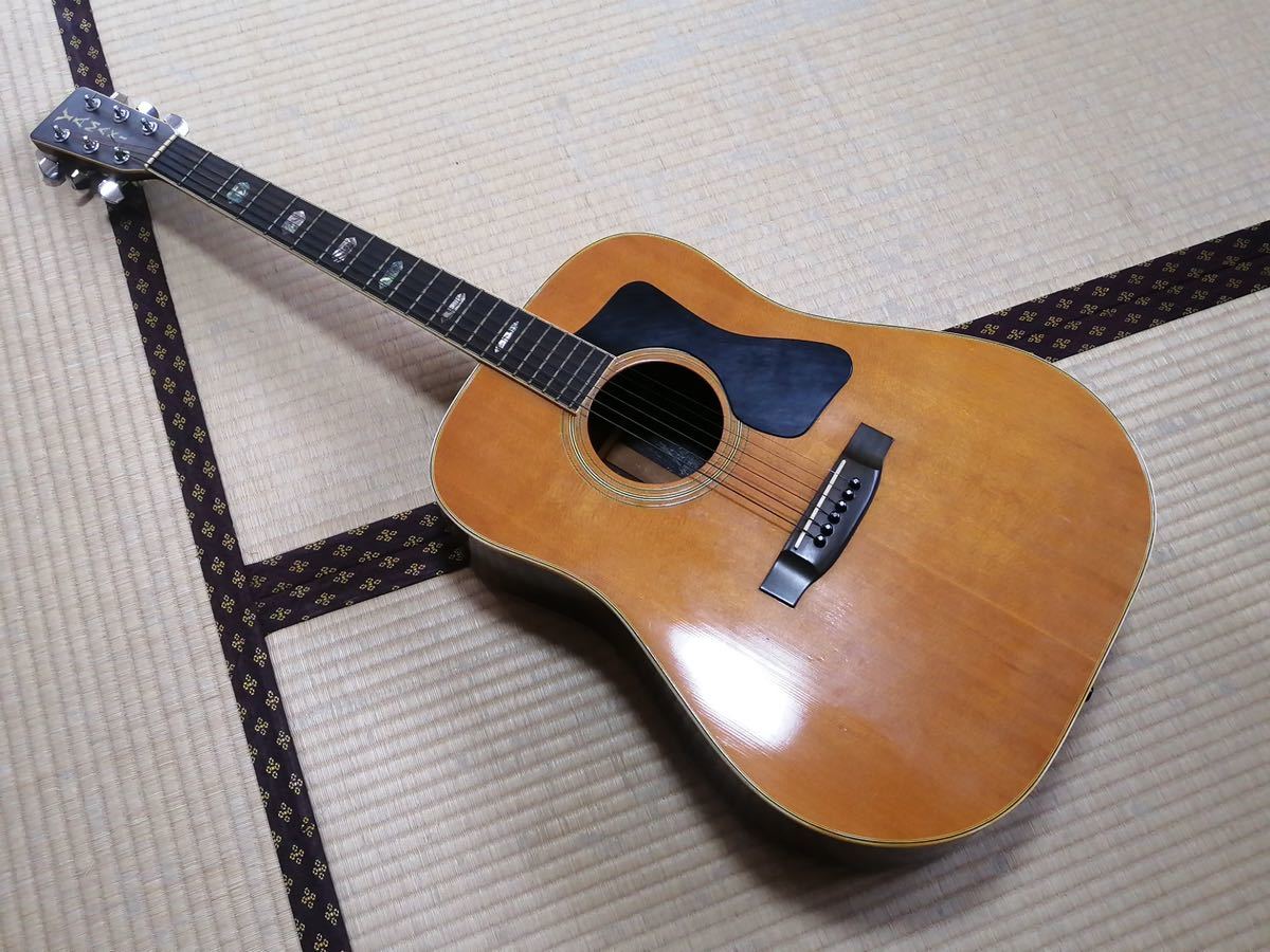 GCE　YAMAKI ヤマキ アコースティックギター 6弦 ハードケース付◎アコギ 楽器 弦楽器_画像2