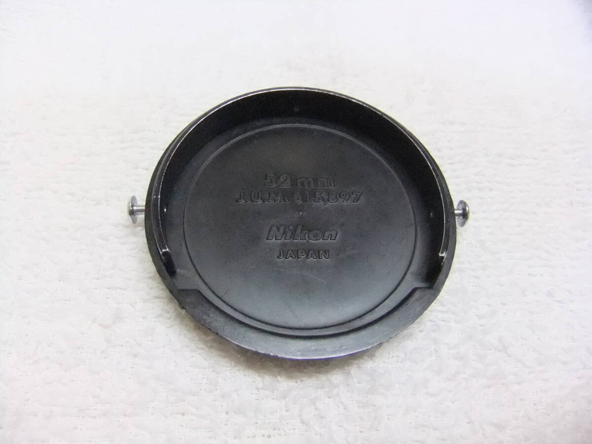 希少 レア Nikon J.U.M. 515,897 52mm ニコン レンズキャップ NIKKOR 送料120円_画像3