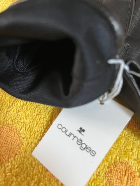  sale (SALE) courreges Courreges leather gloves 20S