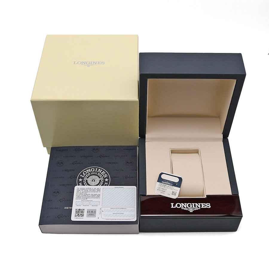 ロンジン LONGINES フラッグシップ オートマティック L4.774.3.22.7 自動巻 SS/GP コンビモデル メンズ 紳士用 男性用 腕時計 新品同様_画像7