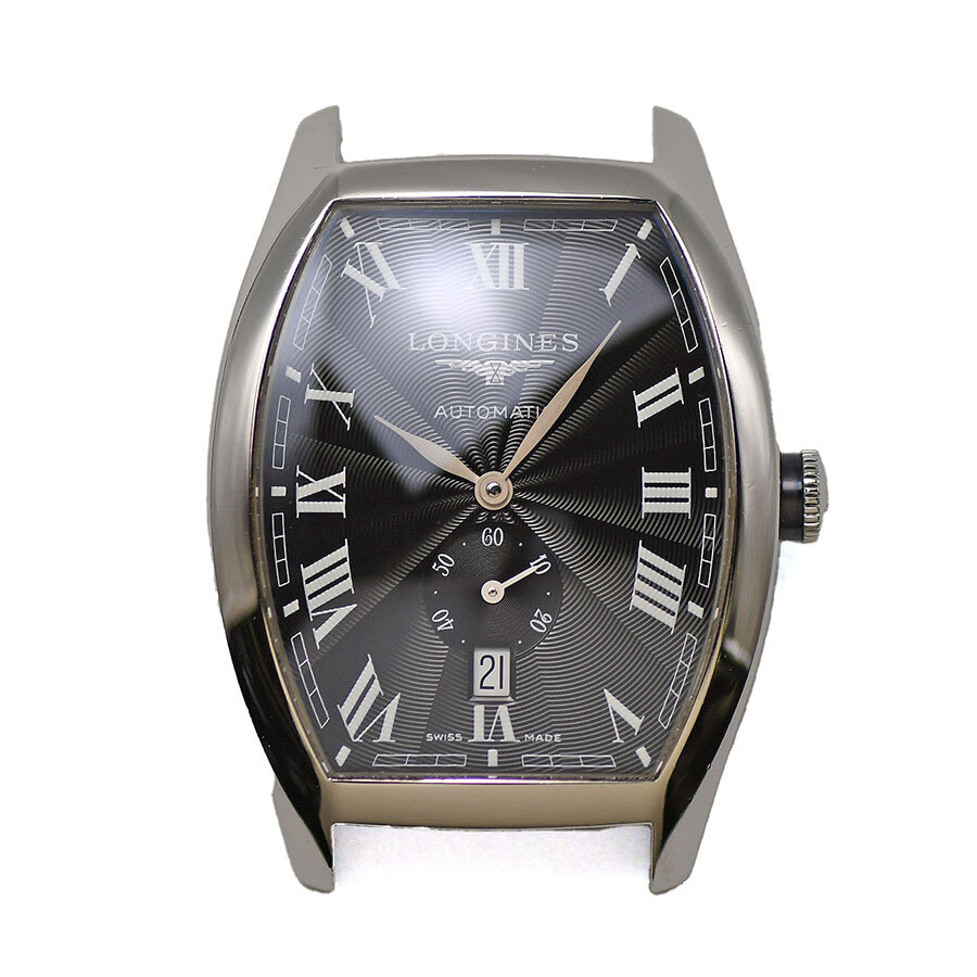 【在庫限り】 LONGINES ロンジン エヴィデンツァ 中古 本体のみ 研磨仕上げ済み 腕時計 男性用 紳士用 メンズ 自動巻 L2.642.4.51.6 オートマティック その他