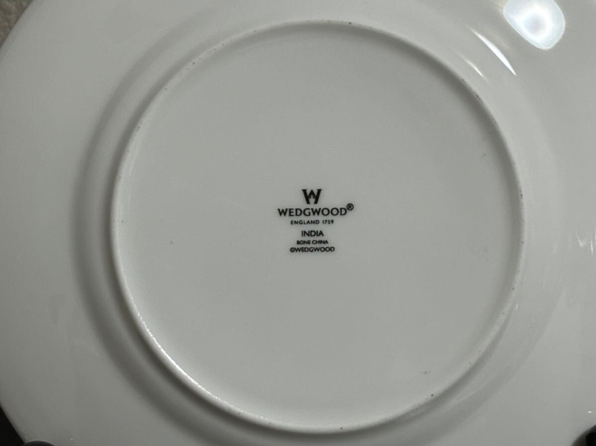 WEDGWOOD ウェッジウッド INDIA インディア シリーズ 皿 プレート ディナープレート 金彩 洋食器 5客 5枚_画像6