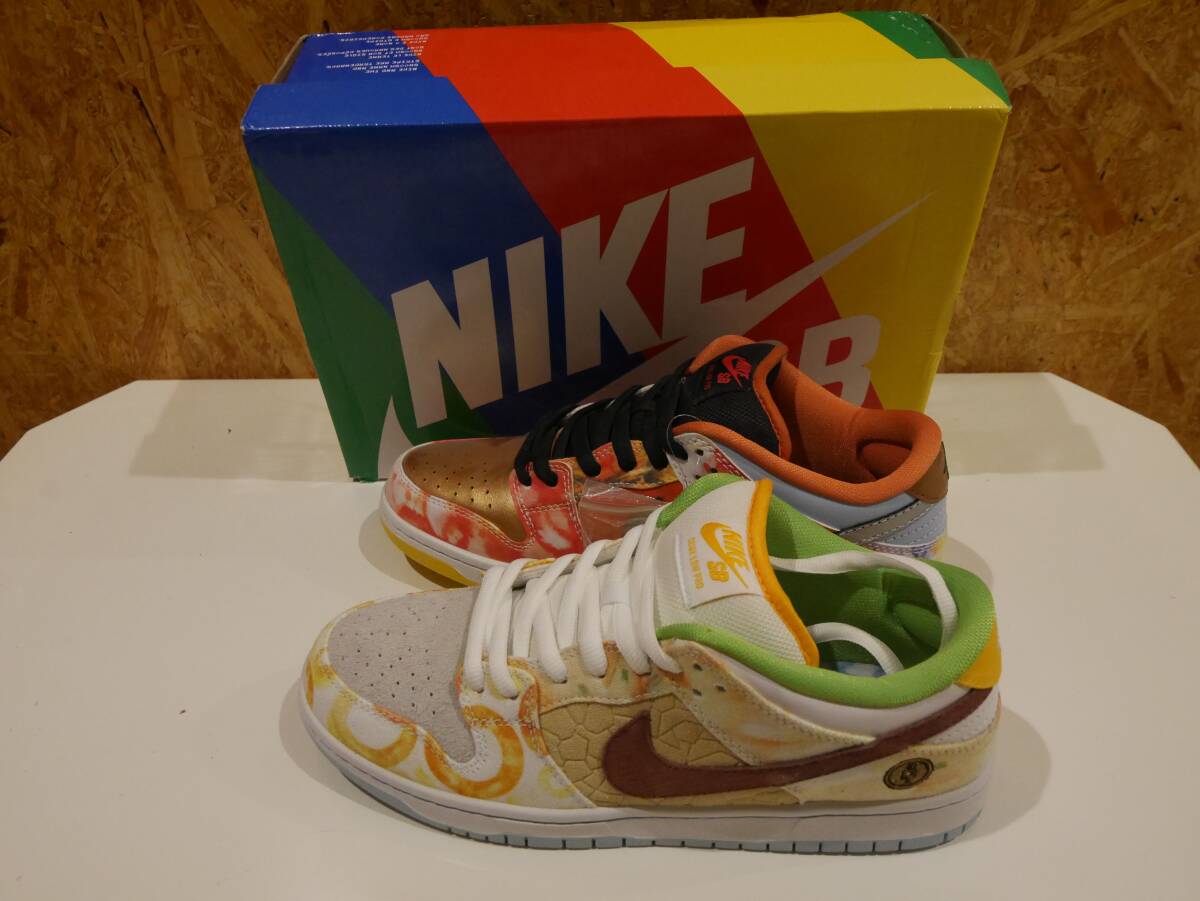 NIKE SB DUNK LOW PRO QS　Street Hawker ストリートホーカー　US9.5　27.5cm JORDAN SUPREME STUSSY_画像1