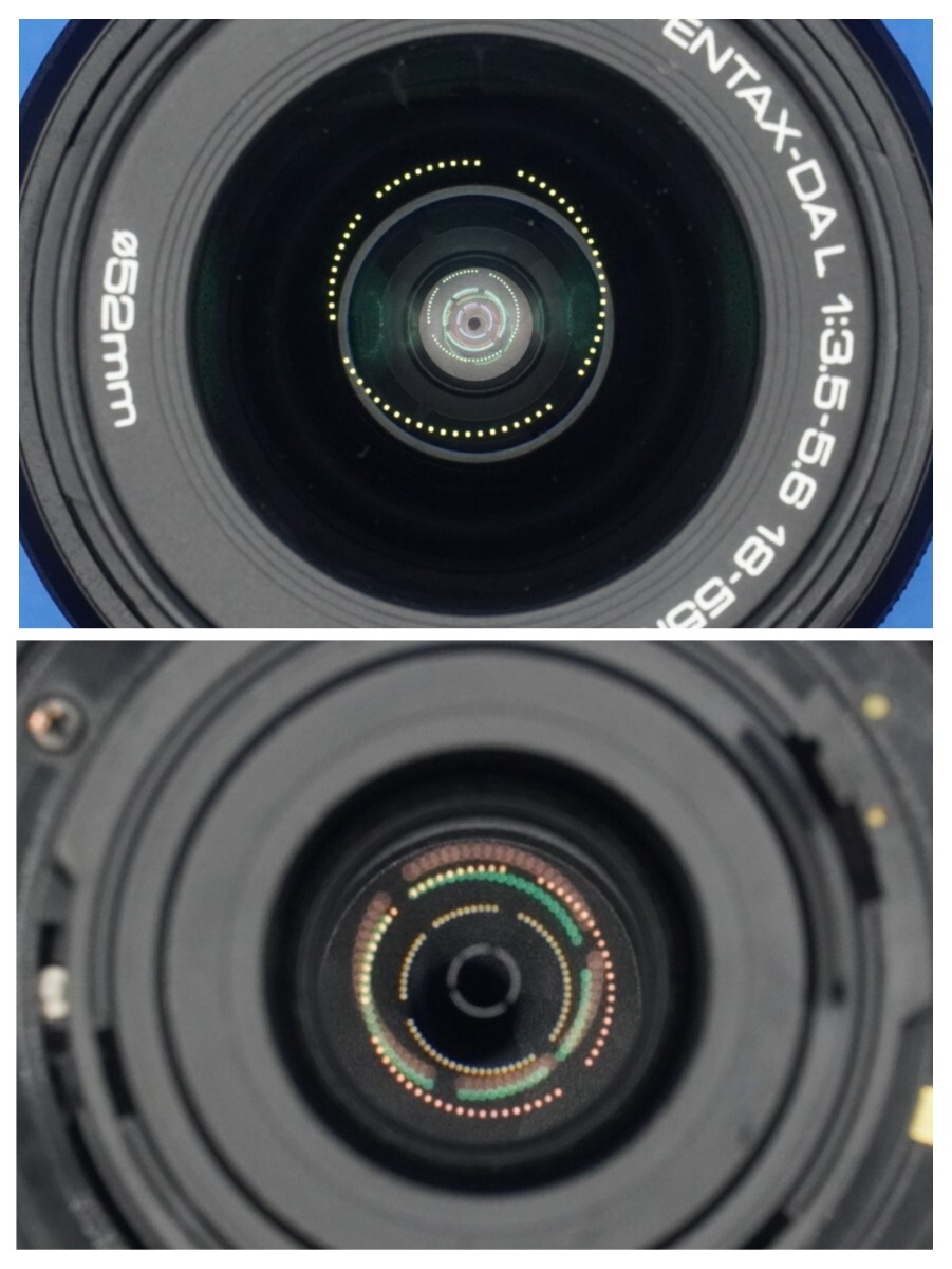 ペンタックス デジタル一眼レフカメラ PENTAX ＊ist DL2,レンズ2本(SMC PENTAX-DA L 18-55mm F3.5-5.6 AL,55-300mm F4-5.8 ED)動作確認済_画像5
