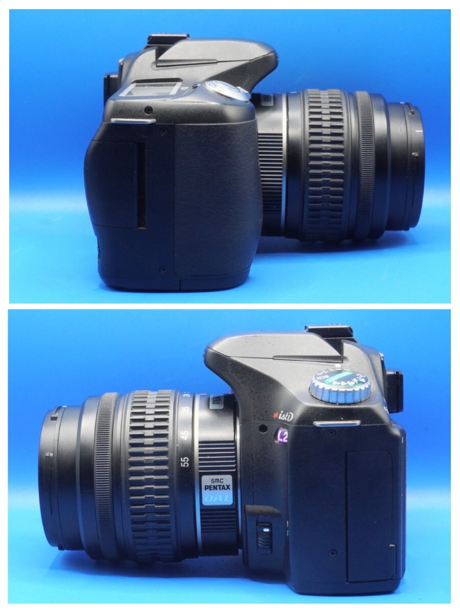 ペンタックス デジタル一眼レフカメラ PENTAX ＊ist DL2,レンズ2本(SMC PENTAX-DA L 18-55mm F3.5-5.6 AL,55-300mm F4-5.8 ED)動作確認済_画像4