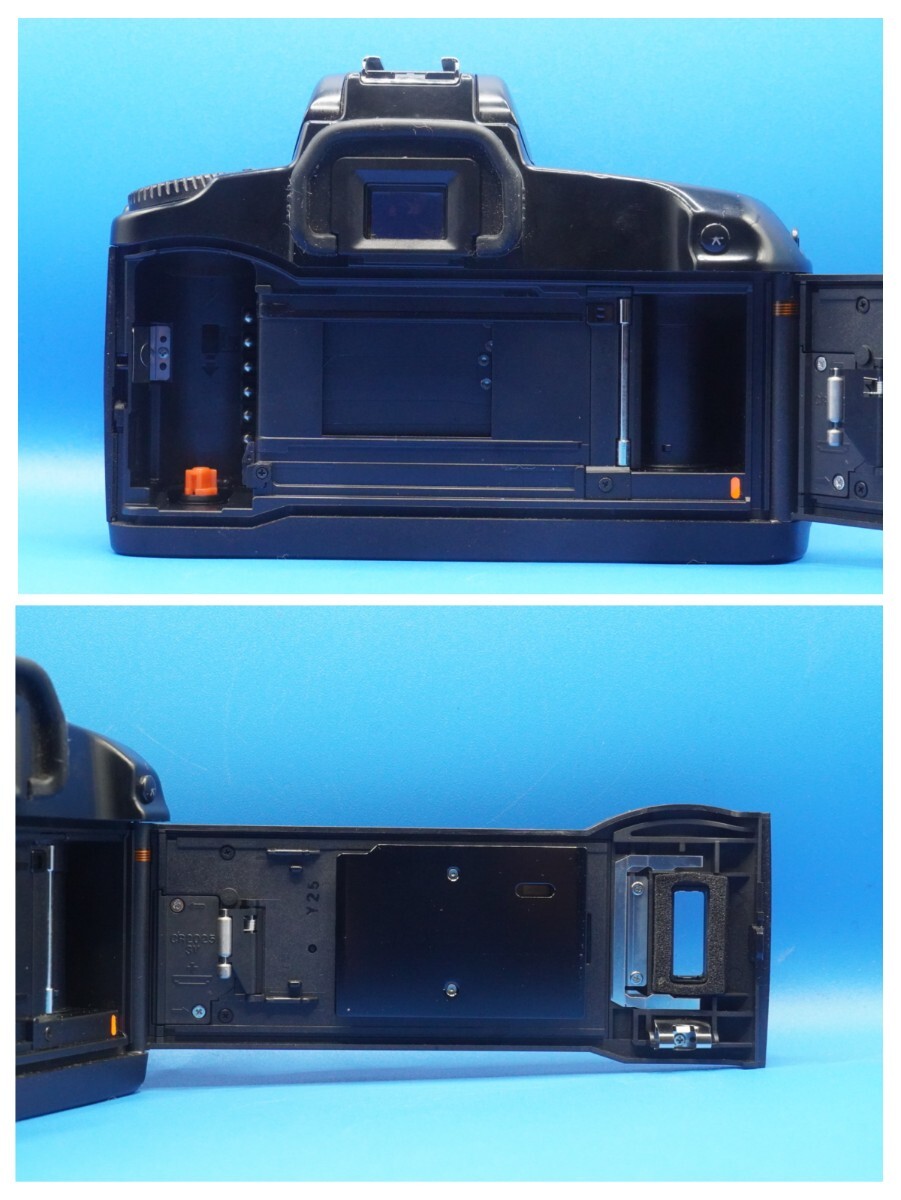 キヤノン フィルム一眼レフカメラ イオス 100 QD(Canon EOS 100 QD),レンズ(EF24mm F2.8)動作確認済品 キャップ類,レンズフィルター付属_画像6