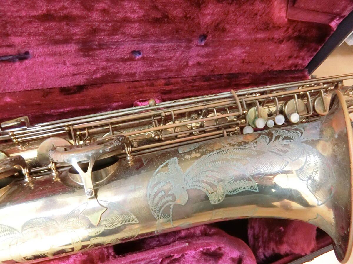 セルマー バリトンサックス本体 ジャンク品 Selmer baritone saxophone_画像3