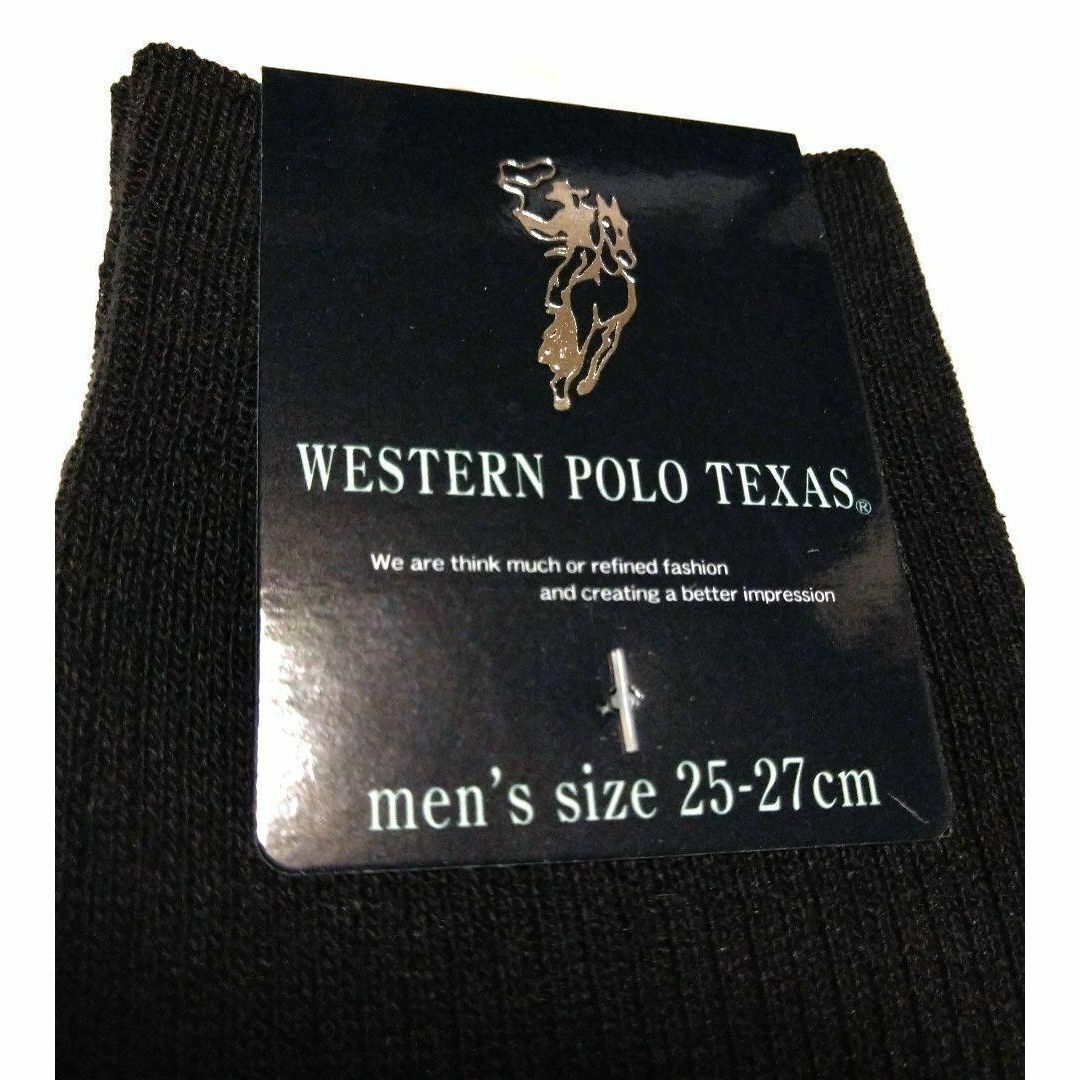 ウエスタンポロWESTERN POLO TEXASメンズソックス10足紳士靴下_画像6