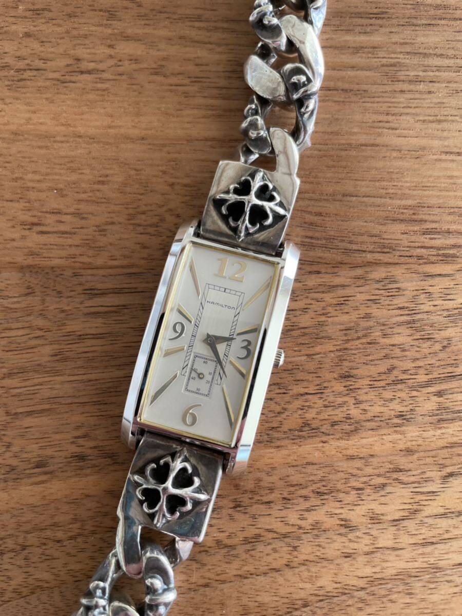 A&GブレスレットHAMILTONハミルトン腕時計付 検索用）クロムハーツの画像2