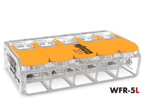 WFR-5L 5個　ワンタッチコネクター WAGO ワゴジャパン 新品 送料込み　C014_画像1