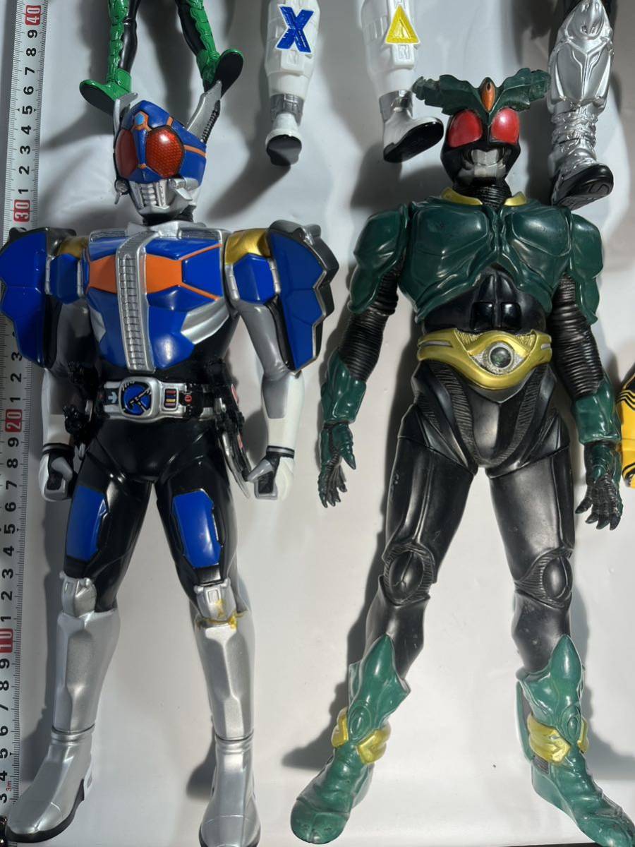 仮面ライダー ソフビ 7体セット　アギト　オーズ　フォーゼ　フィギュア A0047_画像2