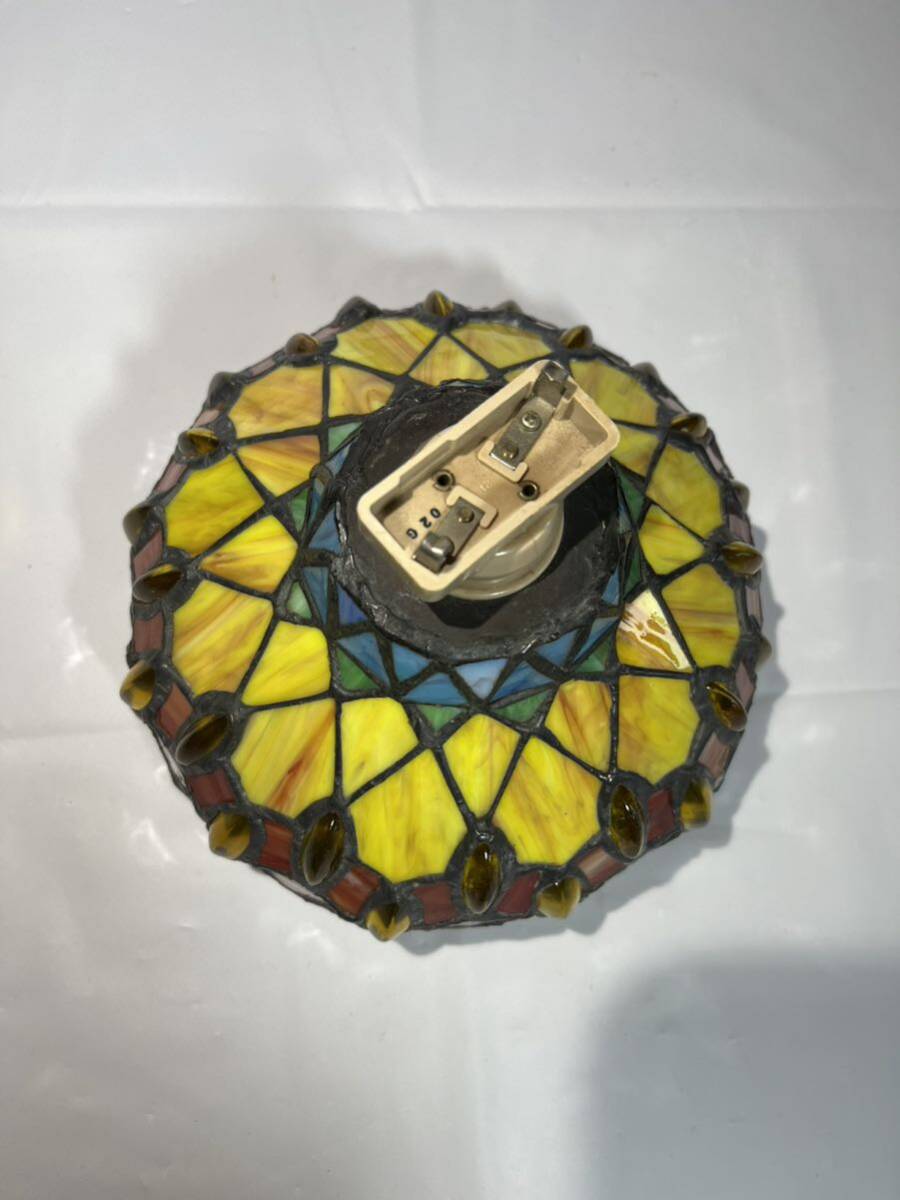  stained glass lighting easy installation ceiling light socket stained glass lighting antique retro A0069