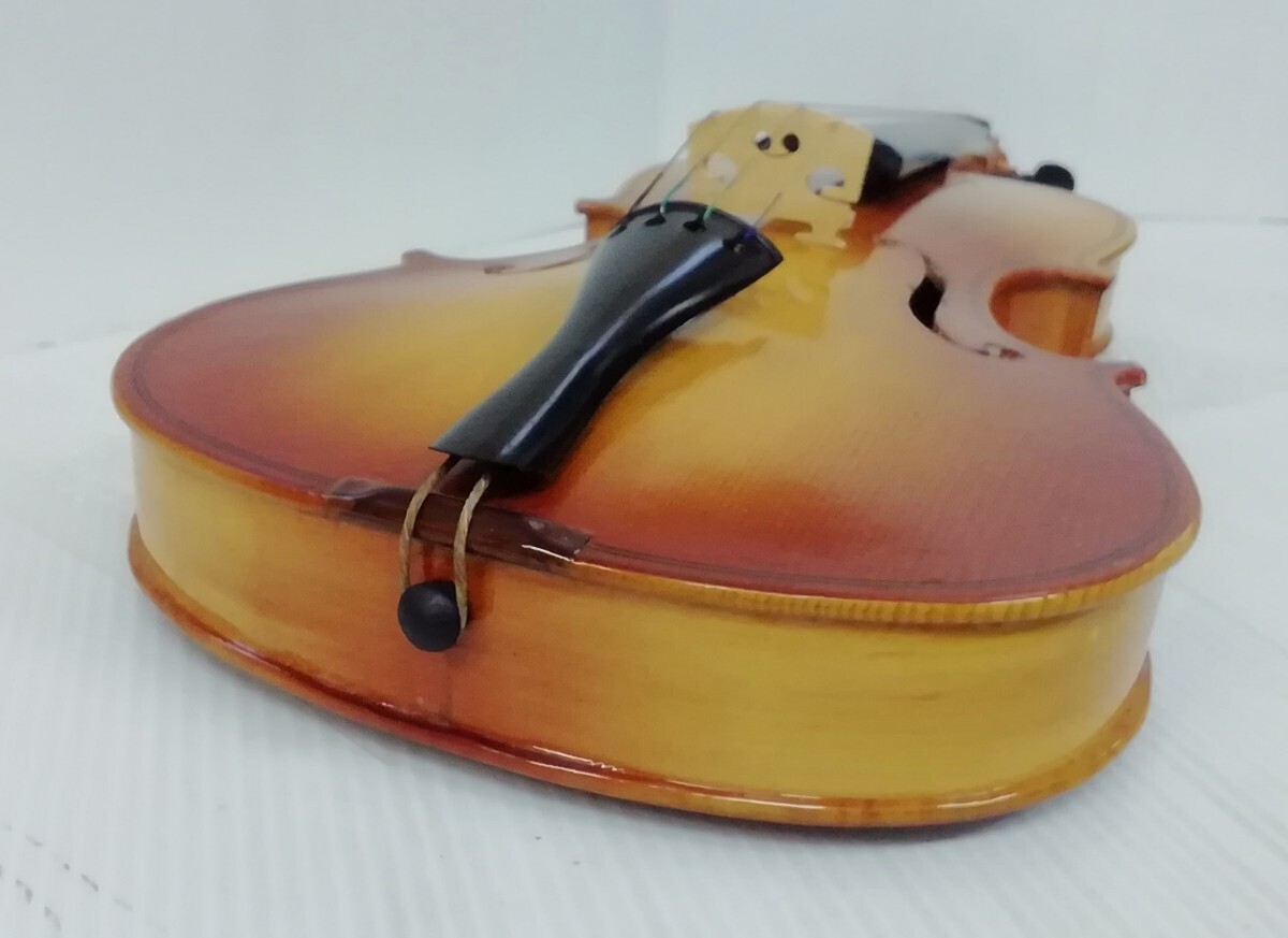 現状品 Bestler ベスラー バイオリン Shanghai China 弓 ハードケース付 ヴァイオリン 弦楽器 音楽 器材 練習 初心者 の画像9