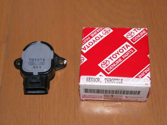未使用品 トヨタ純正 マーク2 チェイサー クレスタ ソアラ E.F.I. スロットル ポジション センサー Toyota JZX100 Chaser Throttle Sensorの画像1