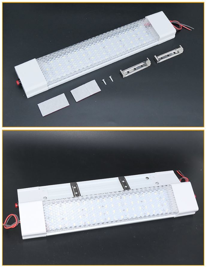 [ 送料無料 ] LED 蛍光灯 車内 設置用 72 LED 12V ルームランプ_画像7