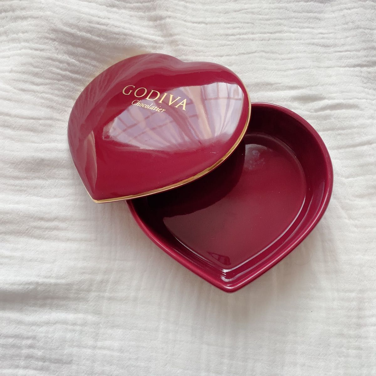 GODIVA 陶器　ハート型