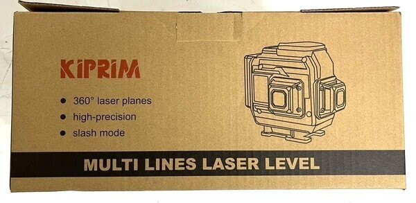 1 иен старт Kiprim Laser ... контейнер 12 линия 3x360° зеленый Laser уровнемер 40m автоматика корректировка заряжающийся потолок стена . установка LV3G зеленый A06183