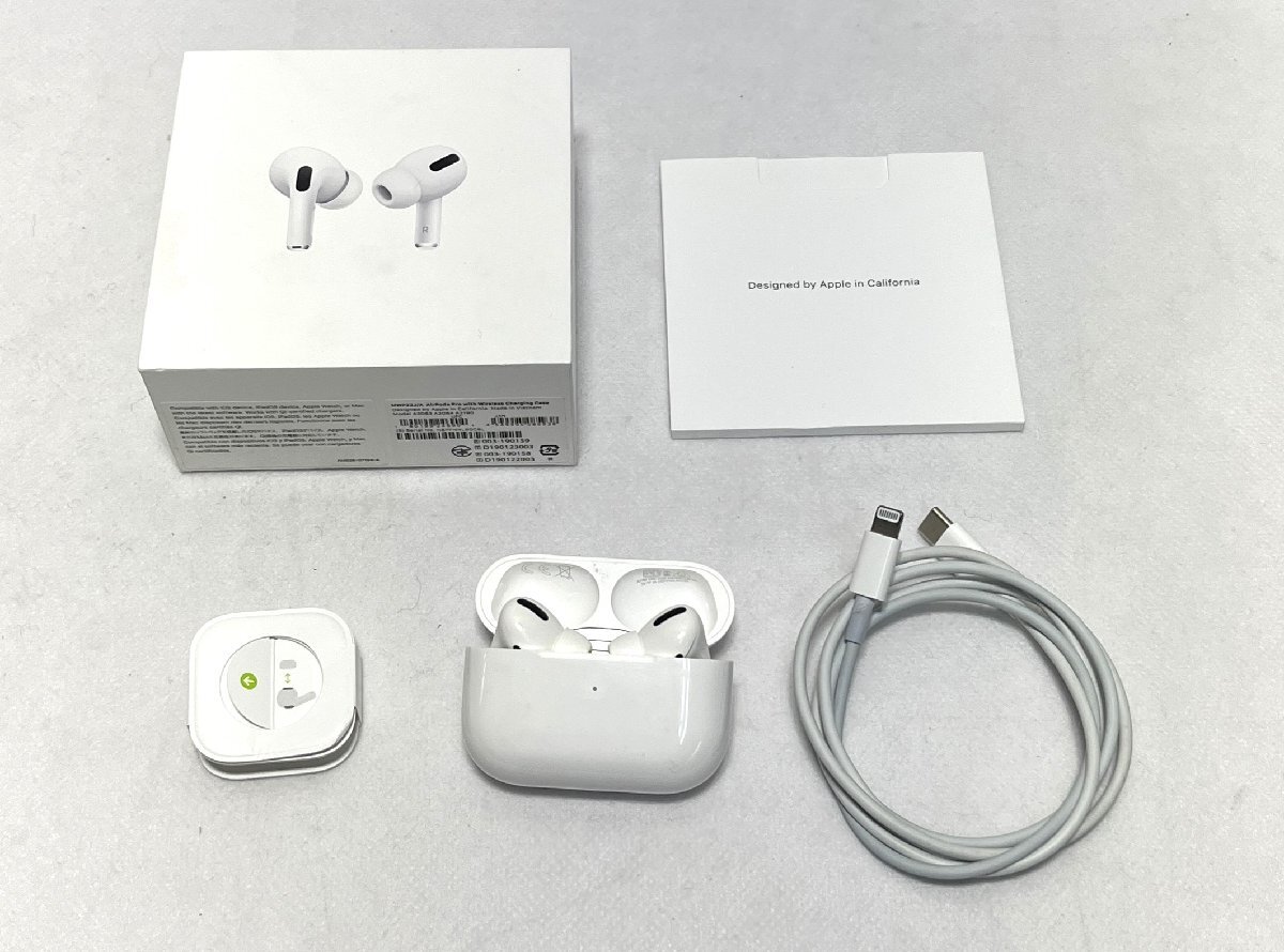 ▽Apple AirPods Pro 第1世代 MWP22J/A 中古▽010863の画像1