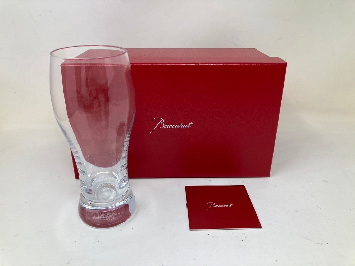 ◆Baccarat バカラ ビアタンブラー オノロジー グラス 箱付き 中古◆11850★