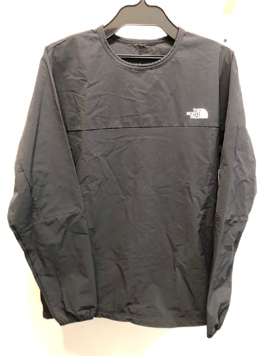 ◆THE NORTH FACE ノースフェイス APEX FLEX CREW NP72182 Lサイズ ウィンドブレーカー トレーニングシャツ ブラック 中古◆11451★