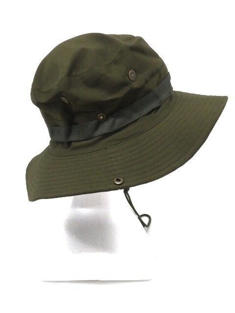 [新品/緑A-1] ブーニーハット ジャングルハット 帽子 アウトドア キャンプ ハイキング 緑 カーキ_画像5