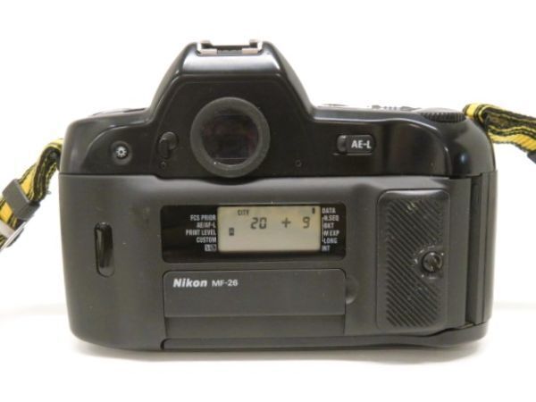 hawi1414-1 563再 Nikon ニコン F90 一眼レフ フィルムカメラ レンズ 28-70mm 1:3.5-4.5D 通電ok_画像3