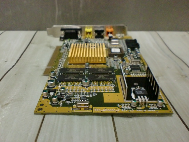 【マルチメディアカード】Trinosaur PCI/8MB Mpact2メディアプロセッサ搭載 トリノソア ジャンク品_画像5