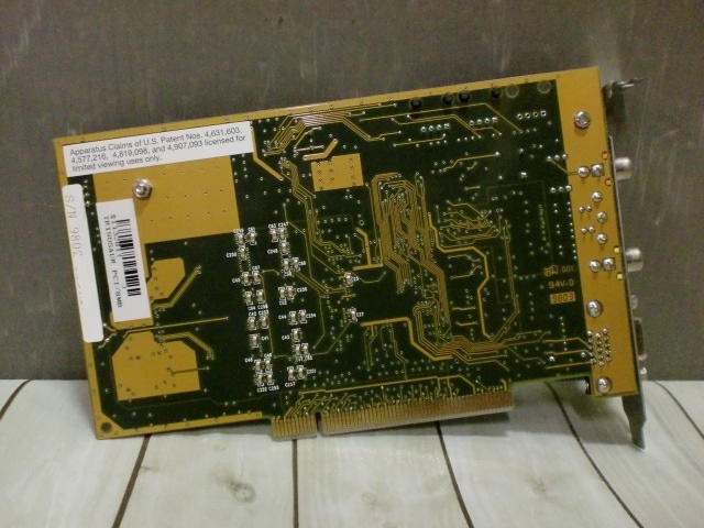 【マルチメディアカード】Trinosaur PCI/8MB Mpact2メディアプロセッサ搭載 トリノソア ジャンク品_画像3