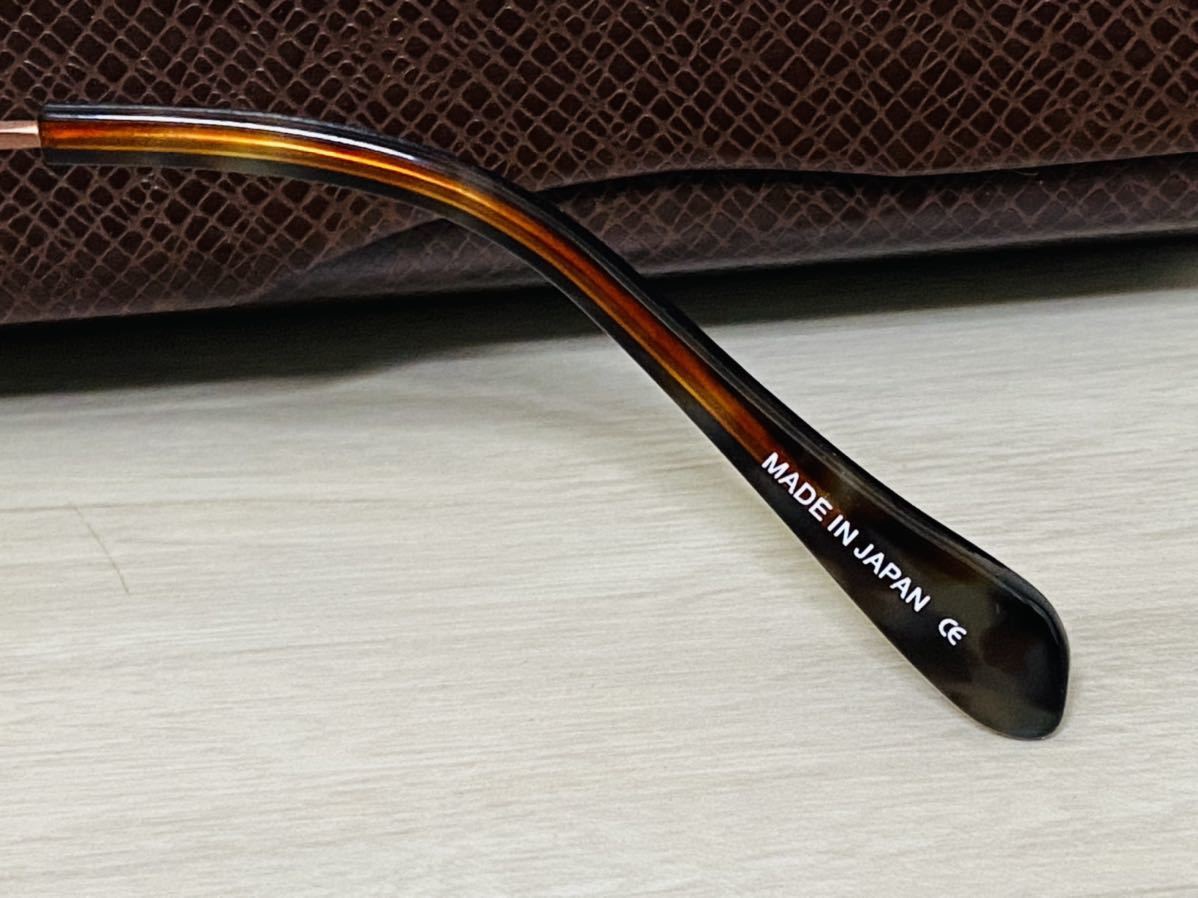 OLIVER PEOPLES オリバーピープルズ メガネフレーム OV1132★4086 MN★ウェリントン サーモントタイプ 伊達眼鏡 サングラス 未使用 美品 _画像8